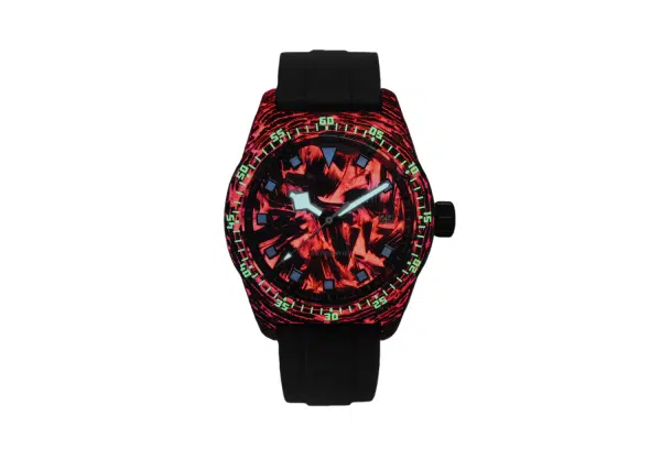 MH0001-A Robust Fiber Carbon Automatic Men Watches