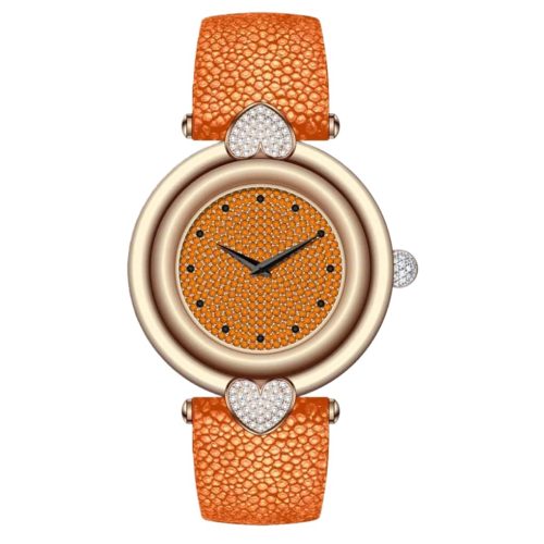 MH0005 Full Real Diamond Waterproof Automatic Ladies' Watches