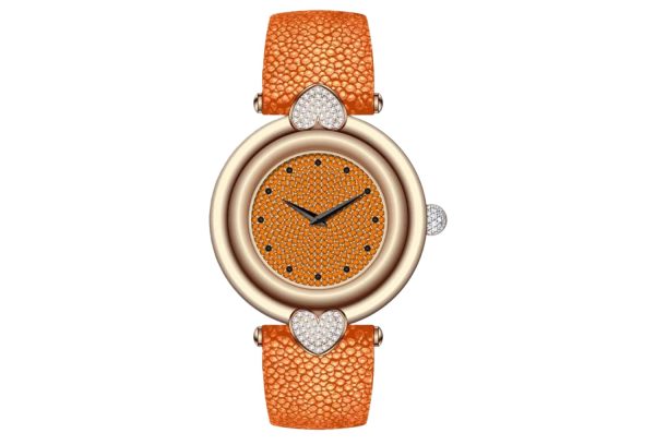 MH0005 Full Real Diamond Waterproof Automatic Ladies' Watches