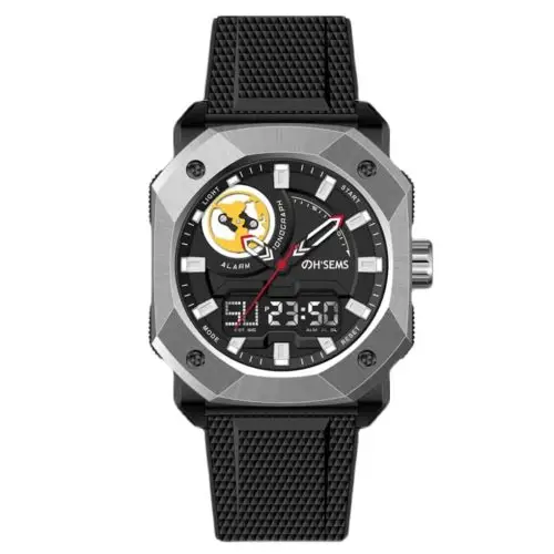 MH0006 Analog Digital Dual Mov't Waterproof Men Sport Watches