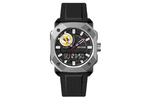 MH0006 Analog Digital Dual Mov't Waterproof Men Sport Watches