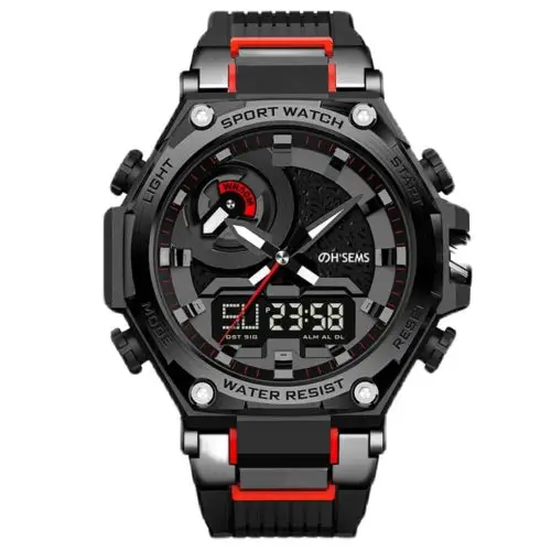 MH0008 Multi-function Waterproof analog digital watches for men